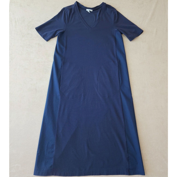 Hinson Wu Dresses & Skirts - Hinson Wu Christy Dress Knit Jersey A-line Navy Dress pockets SMALL MSRP: $200